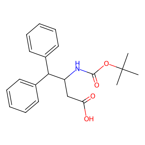 Boc-(R)-3-氨基-4,4-二<em>苯基</em>-<em>丁酸</em>，190190-50-<em>2</em>，≥98%(HPLC)