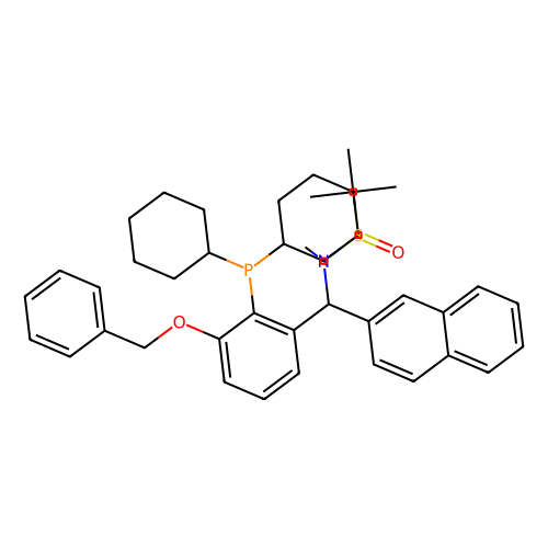 [S(R)]-<em>N</em>-[(S)-[3-苄氧基-<em>2</em>-(二环己基膦)苯基]-(<em>2</em>-萘基)甲基]-<em>N</em>-甲基-<em>2</em>-叔丁基亚磺酰胺，2565792-55-<em>2</em>，≥<em>95</em>%