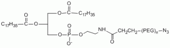 二硬脂酰基磷脂酰乙醇胺 PEG 叠氮, DSPE-PEG-N3，MW 3400 Da