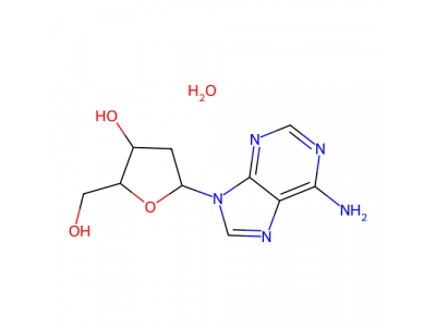 2'-脱氧腺苷一水合物，16373-93-6，10mM in DMSO