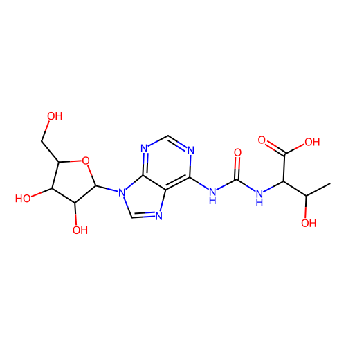 N6-氨基甲酰基苏糖<em>腺苷</em>钠盐，24719-82-<em>2</em>，≥98%