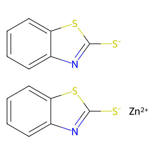 2-巯基苯并<em>噻唑</em><em>锌</em>盐，155-04-4，>97.0%