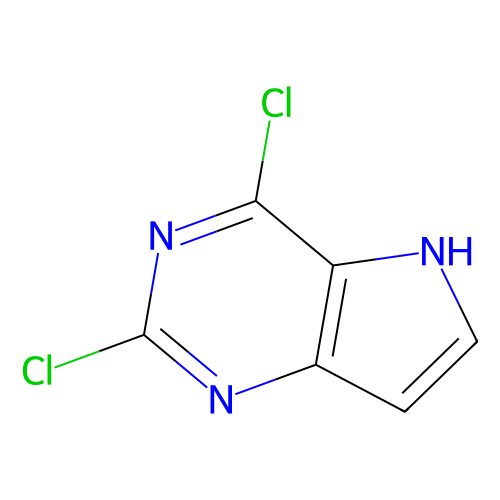 <em>2</em>,4-二氯-5H-吡咯并[<em>3,2-d</em>]嘧啶，63200-54-4，97%