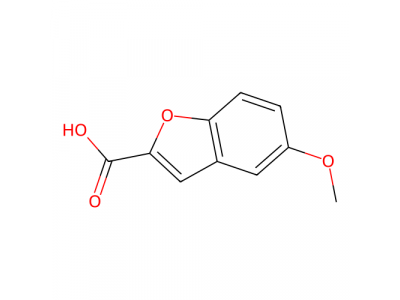 5-甲氧基苯并呋喃-2-羧酸，10242-08-7，98%