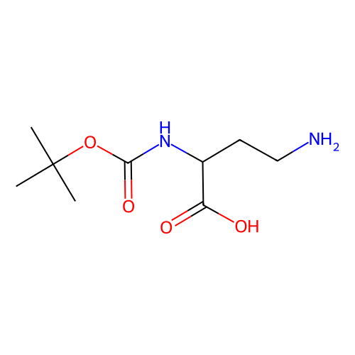 (<em>S</em>)-4-<em>氨基</em>-<em>2</em>-(叔<em>丁</em><em>氧</em><em>羰基</em><em>氨基</em>)丁酸，25691-37-6，98%