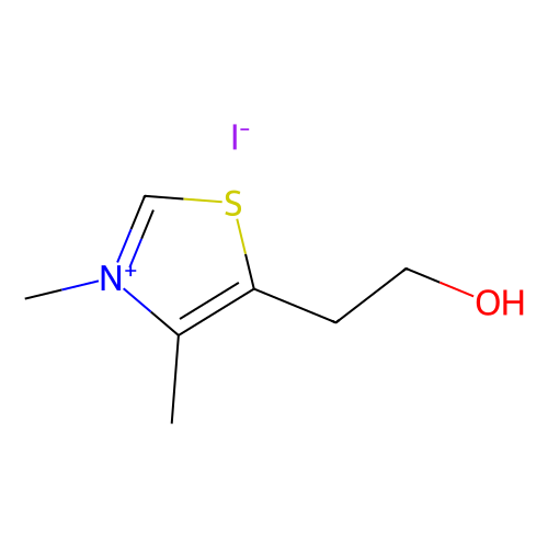 <em>3</em>,4-二甲基-5-(2-羟基乙基)<em>噻唑</em><em>鎓</em>碘化物，16311-69-6，97%