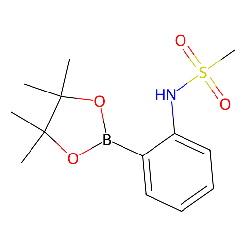 2-<em>甲烷</em>磺酰氨基<em>苯基</em>硼酸频哪醇酯，380430-60-4，97%