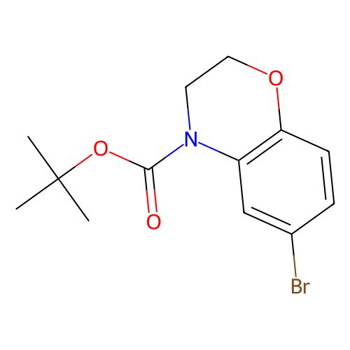 6-溴-<em>2</em>H-苯并[<em>b</em>][<em>1</em>,4]噁嗪-4(<em>3H</em>)-羧酸叔丁酯，719310-31-3，95%