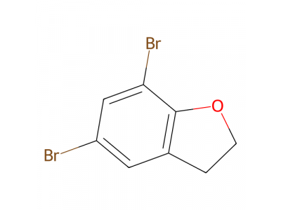 5,7-二溴-2,3-二氢苯并呋喃，123266-59-1，97%