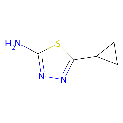 <em>2</em>-氨基-<em>5</em>-环丙基-<em>1,3</em>,4-噻二唑，57235-50-4，95%