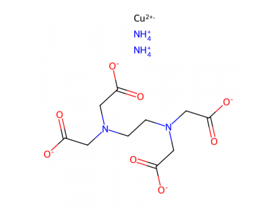 乙二胺四乙酸二铵铜盐溶液，67989-88-2，0.1 mol/l