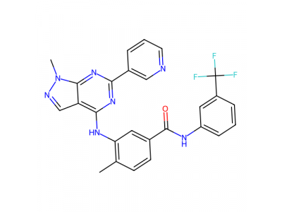 NVP-BHG712,EphB4 激酶自身磷酸化 的抑制剂，940310-85-0，≥98%