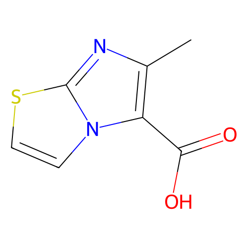 6-甲基咪唑并[<em>2,1-b</em>] [<em>1</em>,3]噻唑-<em>5</em>-羧酸，77628-51-4，97%
