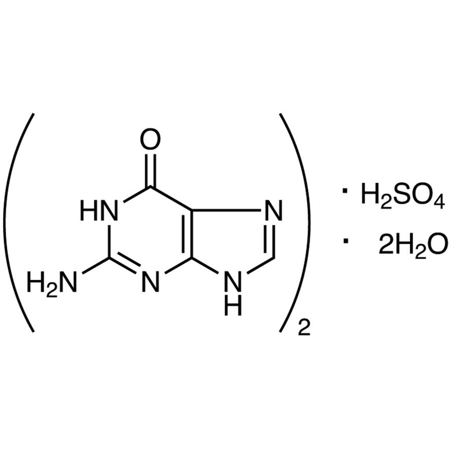 <em>硫酸</em>鸟嘌呤 <em>二水</em>合物，10333-92-3，98%