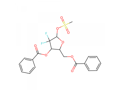 2-脱氧-2,2-二氟-D-赤式-五呋喃糖-3,5-二苯甲酯-1-甲磺酸酯，122111-11-9，≥98%（mixture of α+β isomers）