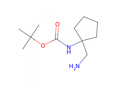 1-(Boc-氨基)-1-氨基甲基环戊烷，889949-09-1，95%
