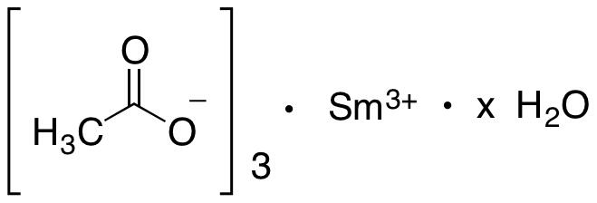 乙酸<em>钐</em>(<em>III</em>) 水合物，100587-91-5，99.9%trace metals basis