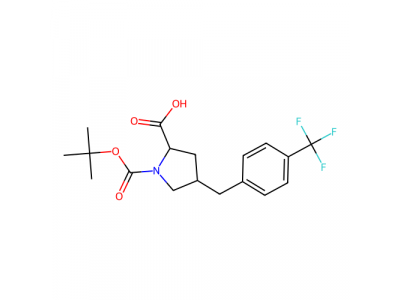 Boc-(R)-4-[4-(三氟甲基)苄基]-L-脯氨酸，957311-17-0，≥98.0% (HPLC)