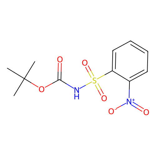<em>N</em>-(<em>叔</em><em>丁</em><em>氧</em><em>羰基</em>)-2-硝基<em>苯</em><em>磺</em>酰胺，198572-71-3，97%