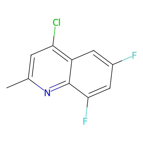 4-氯-<em>6</em>,8-二氟-2-甲基喹啉，288151-31-5，95%