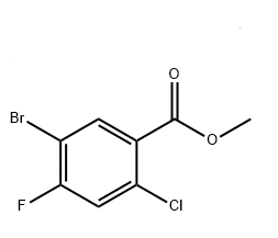 5-溴-<em>2</em>-<em>氯</em>-<em>4</em>-<em>氟</em><em>苯甲酸</em><em>甲</em><em>酯</em>，1502717-31-8，97%