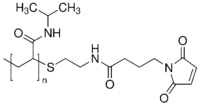 马来酰亚胺封端的聚(N-异丙基丙烯酰胺)，average Mn 2,000