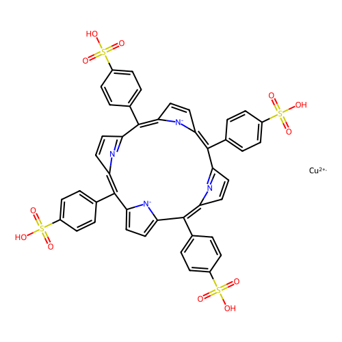 Cu（II）内消旋四（4-磺基苯基）<em>卟啉</em>，酸形式，56047-84-8，95%