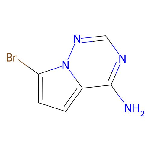 <em>4</em>-氨基-7-溴吡咯并[<em>2,1-f</em>][<em>1,2,4</em>]三嗪，937046-98-5，97%
