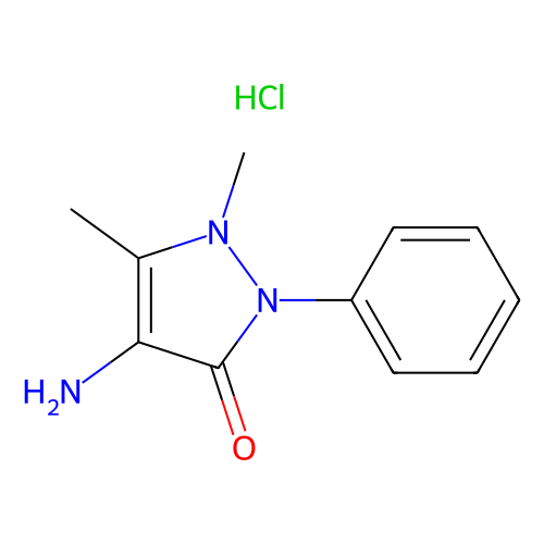 4-氨基<em>安替比林</em>盐酸盐[用于生化研究]，22198-72-7，>98.0%(HPLC)(T)