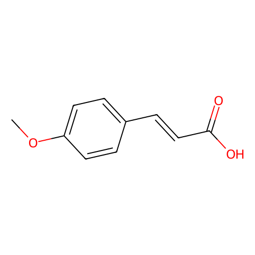反-4-甲氧基肉桂酸，943-89-5，98