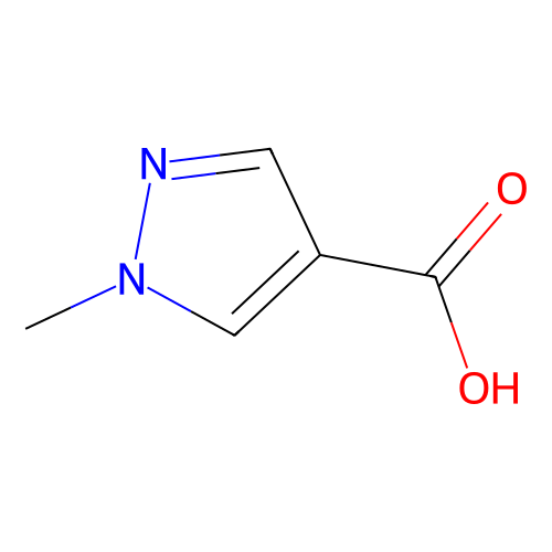 1-甲基吡唑-<em>4</em>-<em>甲酸</em>，5952-<em>92</em>-1，>98.0%(GC)(T)