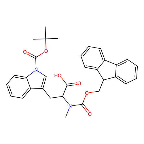 Fmoc-<em>甲基色氨酸</em>(boc)-OH，197632-75-0，95%