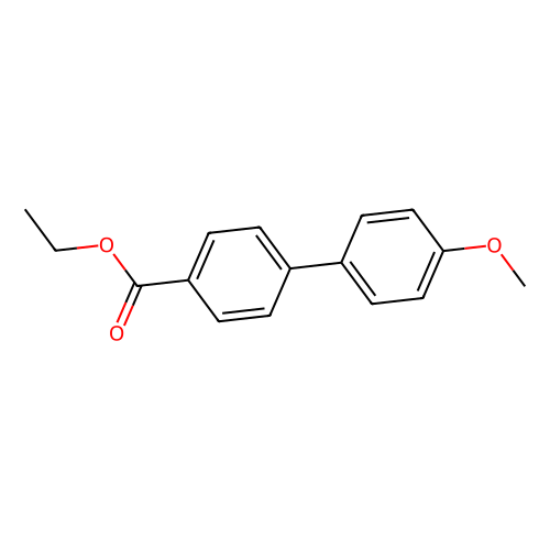 4'-甲氧基-4-<em>连</em>苯基羧酸乙酯，732-80-9，98%