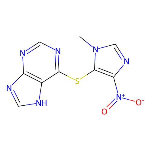 硫唑嘌呤，<em>446-86-6</em>，≥98%