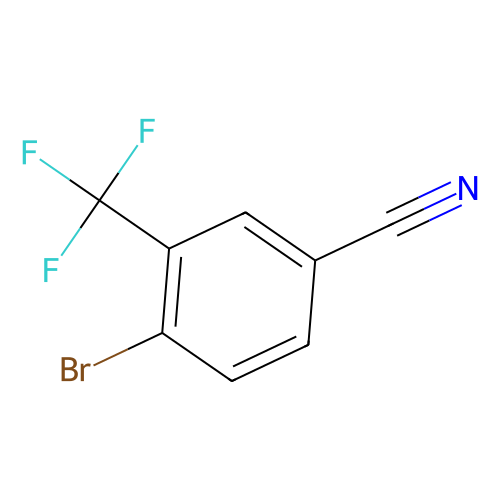 <em>3</em>-三氟甲基-<em>4</em>-溴苯腈，1735-53-1，98%