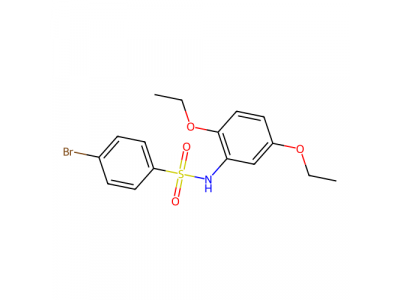 4-溴-N-(2,5-二乙氧基苯基)苯磺酰胺，1024505-63-2，97%
