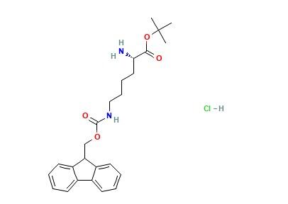H-Lys(<em>Fmoc</em>)-<em>OtBu</em>.HCl，330795-57-8，95%