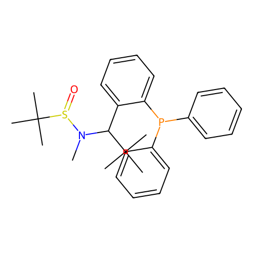 [S（R）]-N-[（1R）-1-[<em>2-</em>（二苯基膦基）苯基]-<em>2,2-</em><em>二甲</em>基丙基]-N，<em>2-</em><em>二甲</em>基-<em>2-</em><em>丙烷</em>亚磺酰胺，2049042-08-0，95%