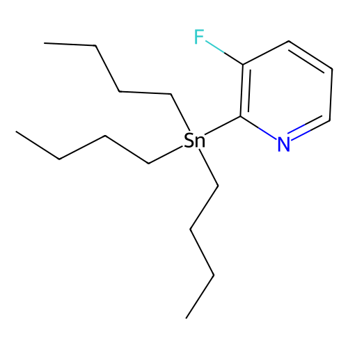 3-氟-2-(<em>三</em><em>丁基</em><em>锡</em>烷基)吡啶，573675-60-2，95%