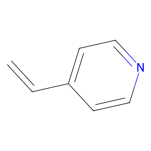 4-乙烯基吡啶，100-43-6，96% ,含80- 120 ppm <em>hydroquinone</em> 稳定剂