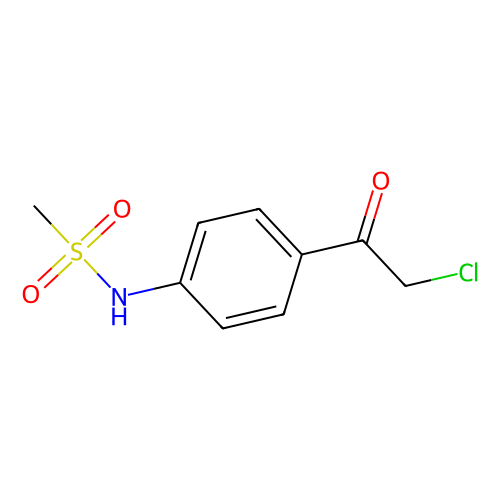 N-[<em>4</em>-(2-<em>氯</em><em>乙酰</em>基)<em>苯基</em>]<em>甲</em>磺酰胺，64488-52-<em>4</em>，≥97%