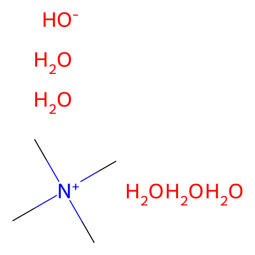 <em>四</em><em>甲基</em><em>氢氧化铵</em> 五水合物，10424-65-4，97%