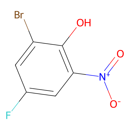 <em>2</em>-溴-4-<em>氟</em>-<em>6</em>-<em>硝基苯酚</em>，320-75-2，98%