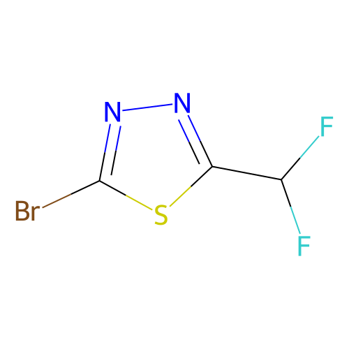 2-溴-5-(<em>二</em>氟甲基)-<em>1,3</em>,4-<em>噻</em><em>二</em>唑，1340313-49-6，97%
