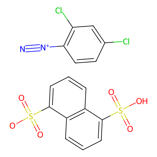 <em>2</em>,4-<em>二氯苯基</em>重氮-1,5-<em>萘</em><em>二</em><em>磺酸</em>盐 水合物，123333-91-5，97%