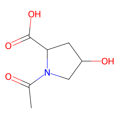N-乙酰基-<em>L</em>-<em>羟脯氨酸</em>，33996-33-7，10mM in DMSO