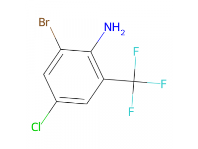 2-溴-4-氯-6-三氟甲基苯胺，912617-74-4，98%