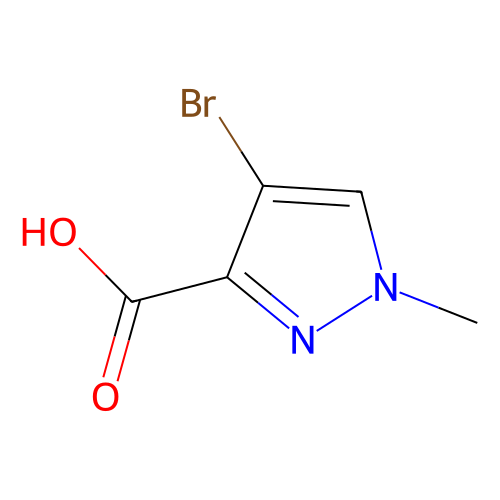 4-溴-<em>1</em>-<em>甲基</em>-<em>1</em>H-<em>吡唑</em>-<em>3</em>-<em>羧酸</em>，84547-86-4，98%