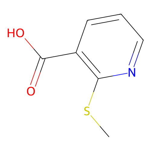 <em>2</em>-(<em>甲</em><em>硫</em><em>基</em>)吡啶-3-羧酸，74470-23-8，97%