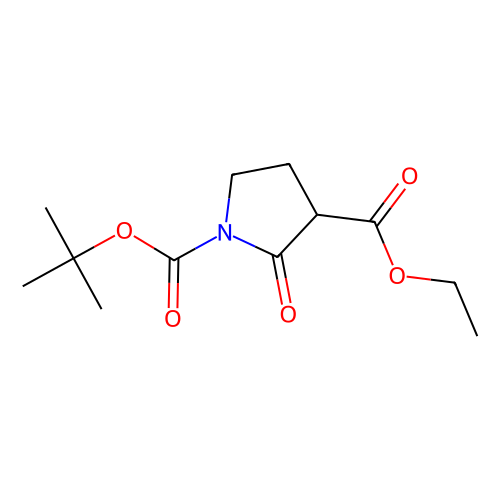 N-Boc-<em>2</em>-羰基<em>吡咯烷</em>-3-<em>羧酸</em><em>乙</em><em>酯</em>，188528-95-2，95%